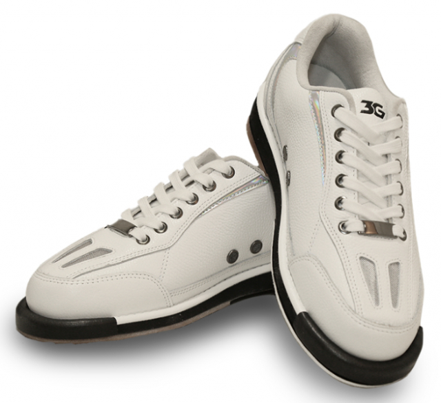 Mens white sales bowling shoes